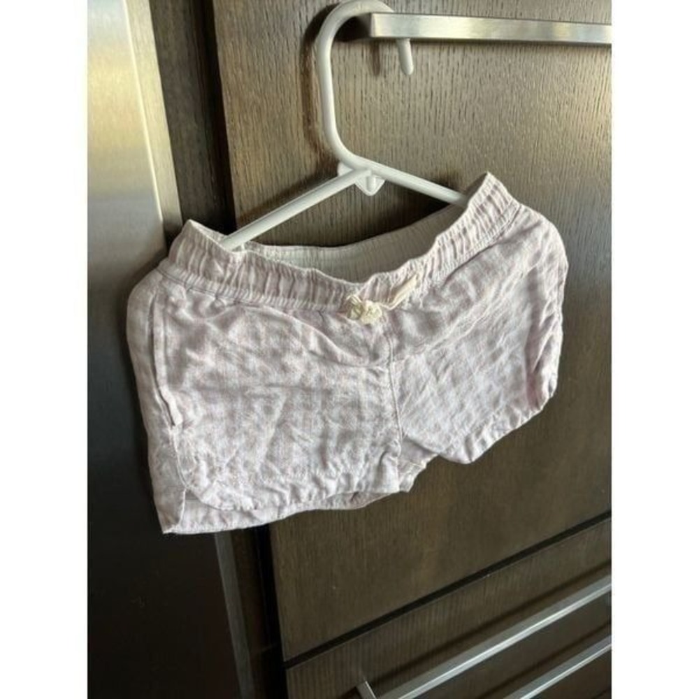 Crewcuts Girls putple Gingham Shorts size 5